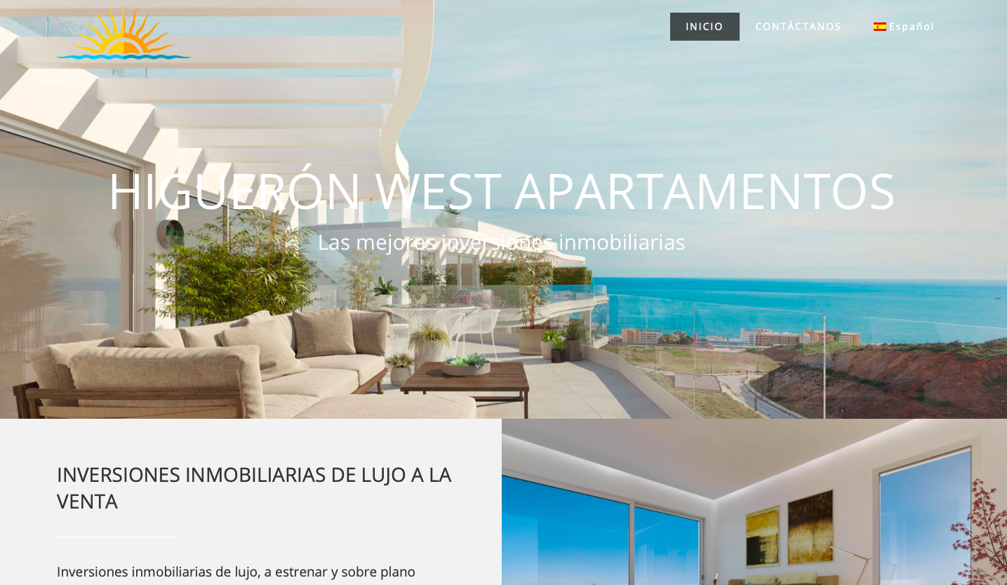 Sew View Landing Page Real Estate Investments