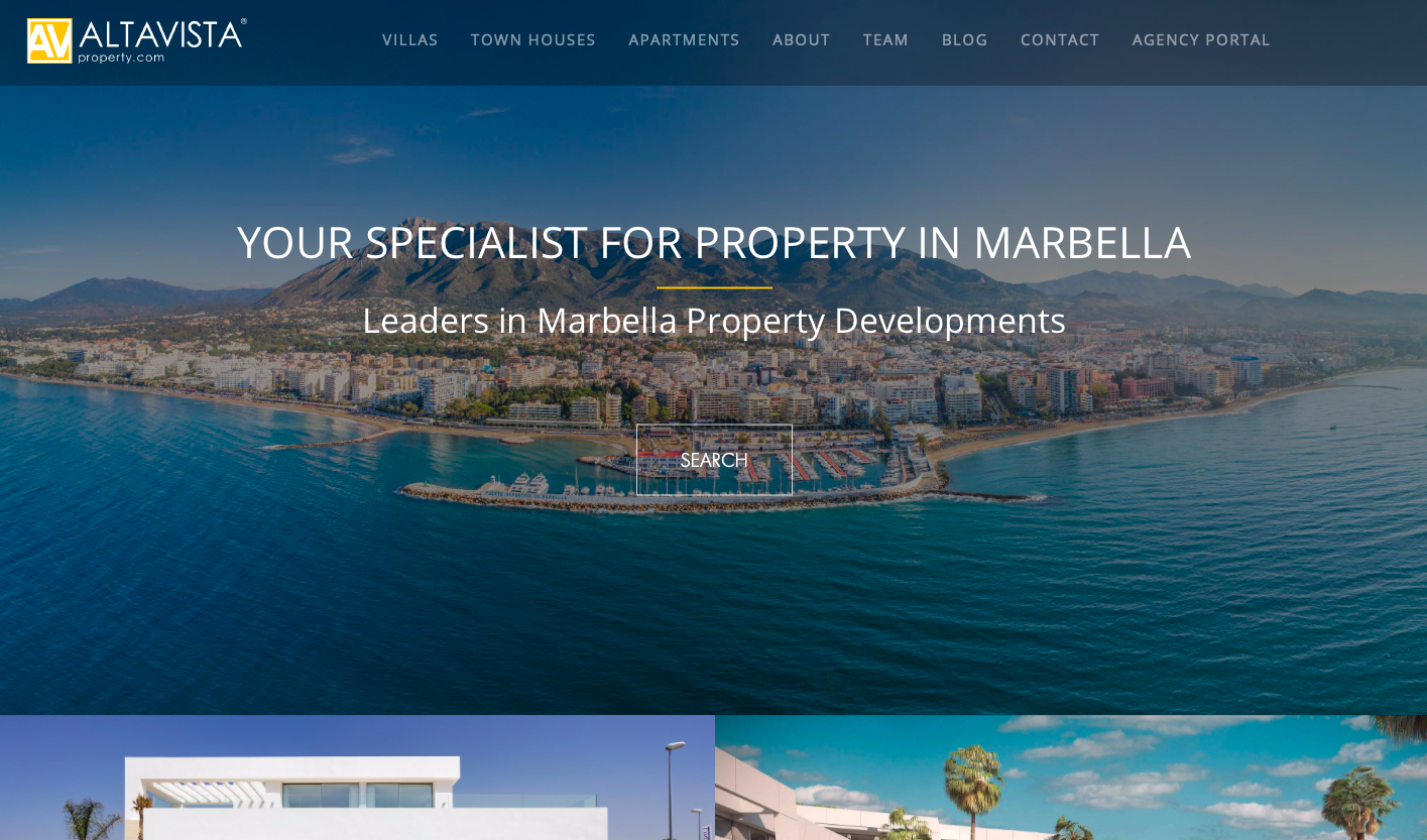 Alta Vista properties deigned by wiidoo media digital marketing agency Marbella