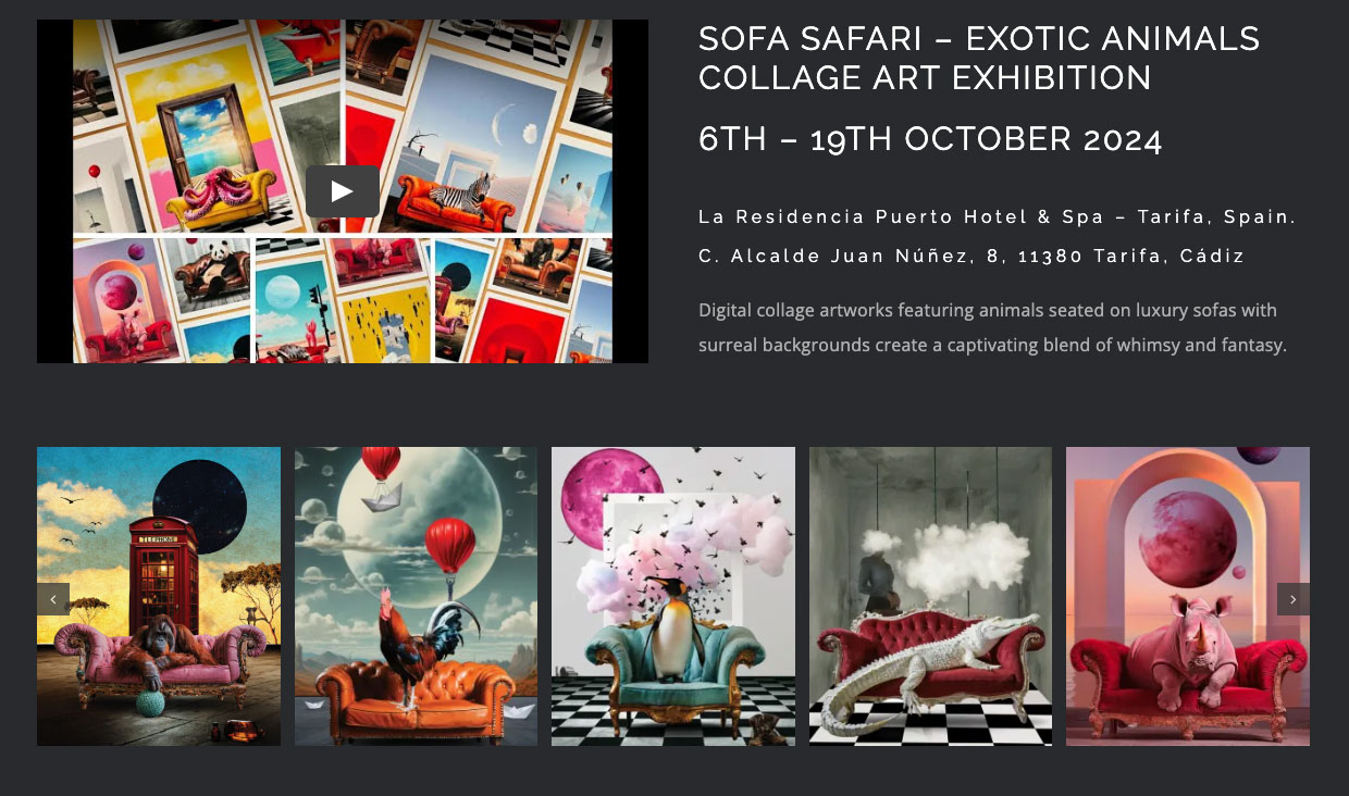 David Hopkins Collage art designer Marbella David Hopkins Collage art designer Marbella