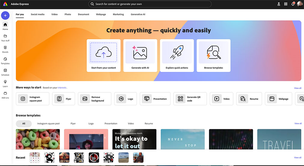 adobe express best design app in 2025 ai tools for design from Adobe