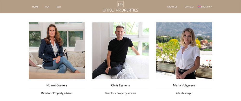 real estate website design with ReSales Online wordpress plugin Unico Properties real estate website design with ReSales Online wordpress plugin Unico Properties