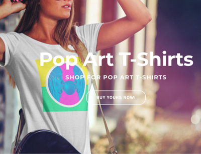 pop art tee shirt design marbella david Hopkins pop artist drop tees